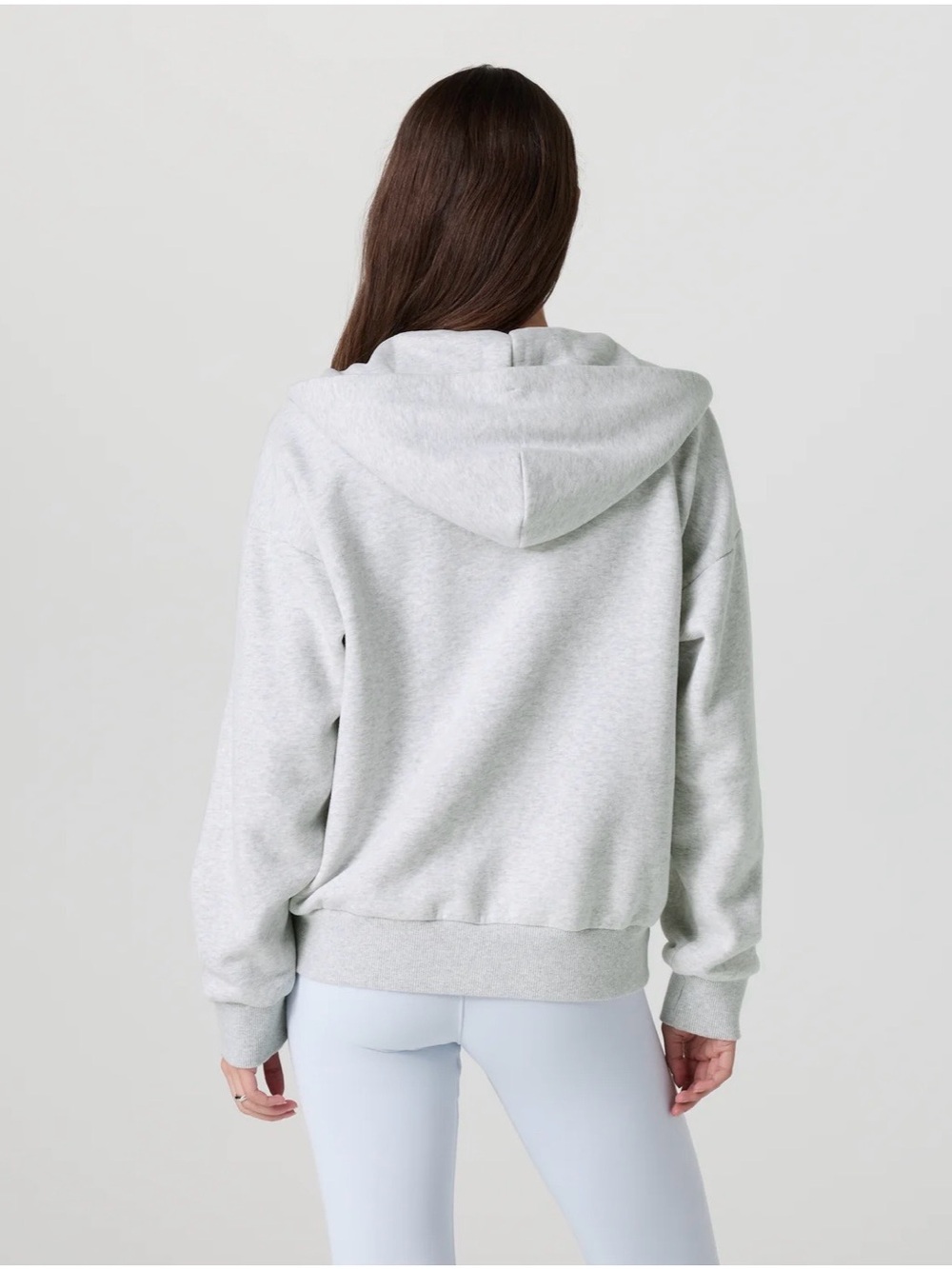 Vuori Light Gray Restore Full-Zip Hoodie - Picture 5 of 6